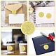 34 Blatt selbstklebende Mandala-Aufkleber mit Goldfolienprägung DIY-WH0509-015-4