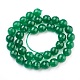 Chapelets de perles en jade de malaisie naturelle G-K288-10mm-11-2