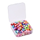 165Pcs Transparent Acrylic Beads Set TACR-FS0001-23-4