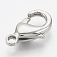 304 Stainless Steel Lobster Claw Clasps STAS-T033-25E-1