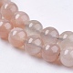 Brins de perles naturelles multi-pierre de lune X-G-J157-6mm-06-3