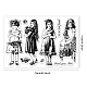 Globleland-sellos transparentes para niña DIY-WH0167-57-0406-6