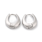 Серьги-кольца из нержавеющей стали 304 EJEW-H115-37P