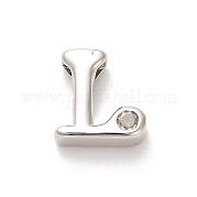 Стойки обшивки латунь кубического циркония бусы KK-L210-008P-L