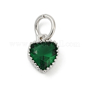 Латунные микро проложить кубического циркония подвески KK-H204-01P-06