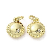Подвески из латуни и кубического циркония KK-G487-01G