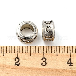 Gestellplattierung aus Legierungsperlen im tibetischen Stil&nbsp;TIBE-WH0007-01AS