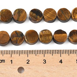 Natürlichen Tigerauge Perlen Stränge&nbsp;G-M454-B04