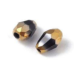 Perline di vetro palccato&nbsp;DGLA-C001-01B