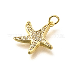 Messing micro pave klare zirkonia anhänger&nbsp;KK-Q040-01A-G