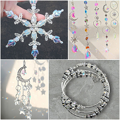 Kits de perles et pendentifs en verre&nbsp;GLAA-SC0002-92
