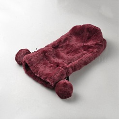 Plüsch-Weinflaschenhülle&nbsp;AJEW-WH0348-986A