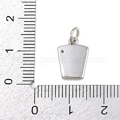 Pendentifs en laiton zircon cubique pavé&nbsp;KK-A269-28P