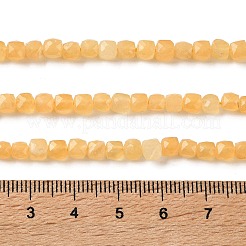 Natürlichen Topas Jade Perlen Stränge&nbsp;GG-NH0015-A01-4mm