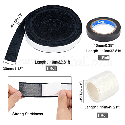 3 rotolo di pellicola adesiva per base a racchetta in plastica stile 3&nbsp;AJEW-GA0003-96A