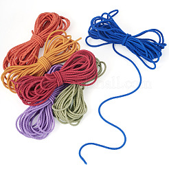 Cordones elásticos de poliéster de 30 m y 6 colores&nbsp;EC-TA0001-07B
