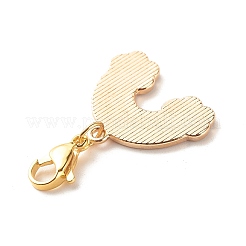 Colgante de aleación de esmalte decora&nbsp;X1-HJEW-JM00588