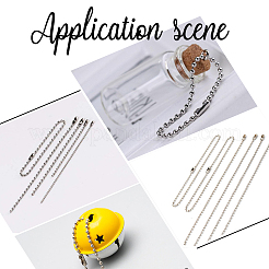 DIY-Sets zur Herstellung von Halsketten aus Edelstahl 304&nbsp;DIY-UN0001-98P