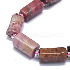 Natur Rhodonit Perlen Stränge&nbsp;G-O170-147