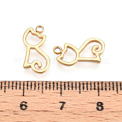 Anhänger aus 304 Edelstahl&nbsp;STAS-L022-358G