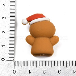 Weihnachtliche Silikonperlen&nbsp;SIL-K007-02C-01