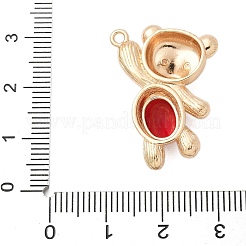 Pendentifs en laiton zircon cubique transparent&nbsp;KK-S507-14B-G