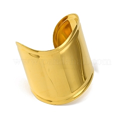 Brazaletes de acero inoxidable 304 con revestimiento iónico (IP) para mujer&nbsp;BJEW-B104-01G