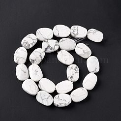 Fili di perline howlite naturale&nbsp;G-M208-13