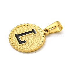 Placcatura ionica (ip) ciondoli in acciaio inossidabile smaltato 304&nbsp;STAS-R231-19L-G