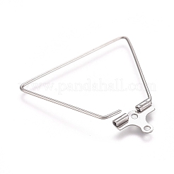 Pendenti in filo di acciaio inossidabile 304 anti-appannamento&nbsp;STAS-M274-018P