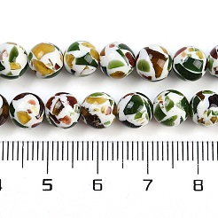 Fili di perle di ambra sintetica&nbsp;X1-G-M199-02D
