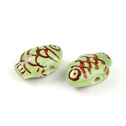 Abalorios de porcelana hechas a mano&nbsp;PORC-N009-07A