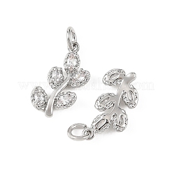 Messing micro pave klar zirkonia charme&nbsp;XGRQ4N717-716P