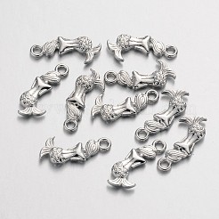 Aluminium Anhänger & Charms&nbsp;X-PALLOY-ZN49775-N-FF