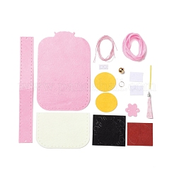 Handgefertigtes Tiergeld-Geldbörsen-Set aus Vliesstoff&nbsp;DIY-K059-07