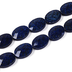 Natürlicher Lapislazuli Perlenstränge&nbsp;G-S354-13x18-A02