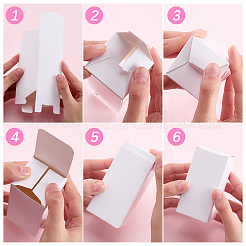 10 boîte en papier kraft créative pliable&nbsp;CON-CN0001-26