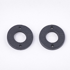 Enlaces de madera de álamo pintados&nbsp;WOOD-T021-01D