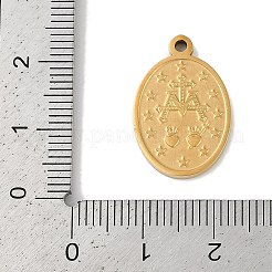 Ionenplattierung (IP) 304 Edelstahlanhänger&nbsp;STAS-M080-11G-01