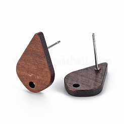 Nussbaum Ohrstecker Zubehör&nbsp;WOOD-S054-50