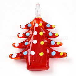 Pendentifs vernissées manuelles&nbsp;LAMP-T023-12