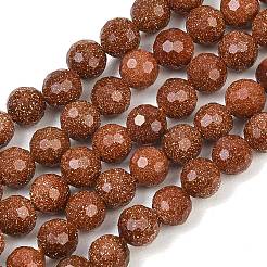 Perle sintetiche Goldstone fili&nbsp;GG-CBA199E-F01-6mm