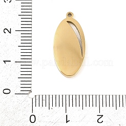 304 Edelstahl-Emaille-Anhänger&nbsp;STAS-P447-05D-G