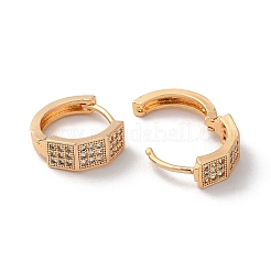 Creolen aus Messing mit Strass&nbsp;EJEW-K256-64KCG