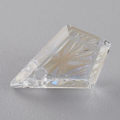 Geprägte Glas Strass Anhänger&nbsp;GLAA-J101-01A-001MO