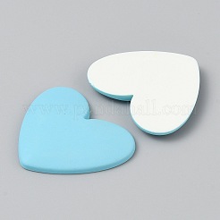 Cabochons di opaco resina&nbsp;RESI-WH0041-03F