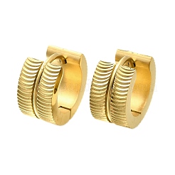 Creolen aus 304er Edelstahl für Damen&nbsp;EJEW-C096-49G