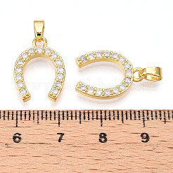 Ottone micro spianare pendenti zirconi&nbsp;KK-N254-240G