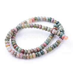 Natur Indien Achat Perle Stränge&nbsp;X-G-R403-4x6-13