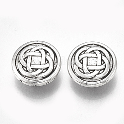 Tibetischen Stil Legierung Ösenknöpfe&nbsp;LS-TIBE-31215-060AS-RS